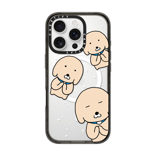 namsee x CASETiFY iPhone 16 Pro Case Dog,Animal Black Impact Case MagSafe Compatible PLEASE BY NAMSEE Father's Day namsee x CASETiFY iPhone 16 Pro Case Dog,Animal Black Impact Case MagSafe Compatible PLEASE BY NAMSEE Father's Day