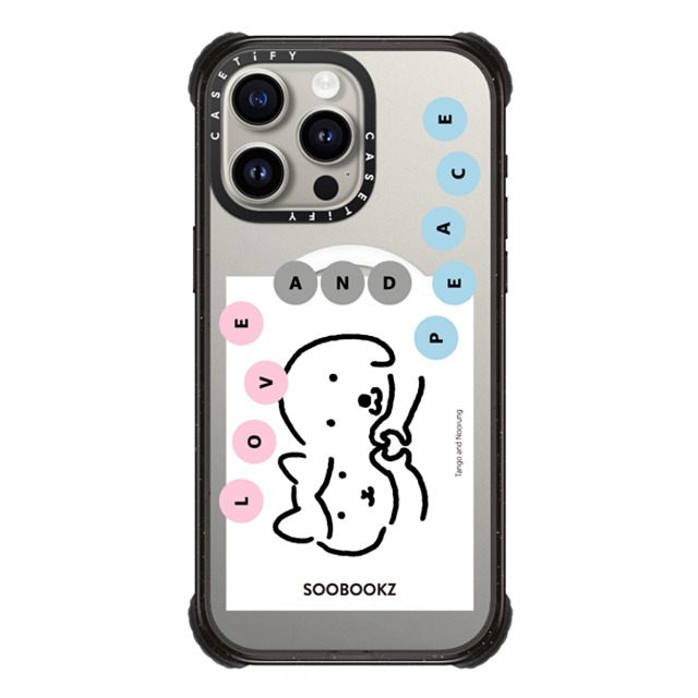 namsee x CASETiFY iPhone 15 Pro Max Case Cat,Dog Black ウルトラ インパクトケース MagSafe 対応 LOVE AND PEACE BY NAMSEE Father's Day namsee x CASETiFY iPhone 15 Pro Max Case Cat,Dog Black ウルトラ インパクトケース MagSafe 対応 LOVE AND PEACE BY NAMSEE Father's Day