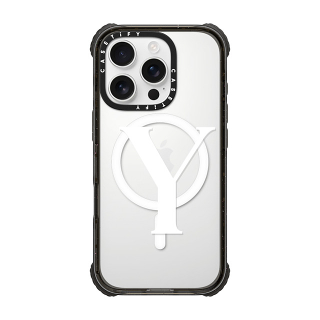 CASETiFY iPhone 16 Pro Case Black ウルトラ インパクトケース MagSafe 対応 Customization - (Y) CASETiFY iPhone 16 Pro Case Black ウルトラ インパクトケース MagSafe 対応 Customization - (Y)