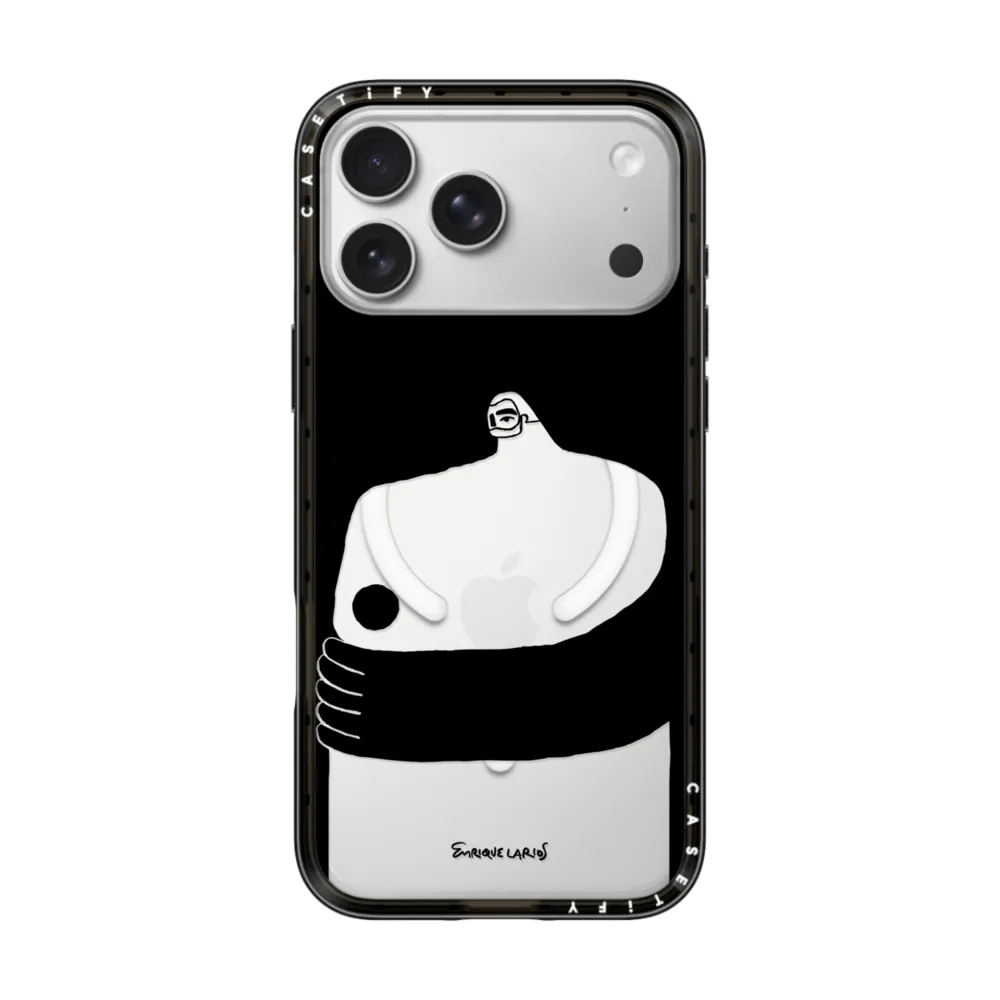 Compact iPhone 17 Pro Max Case MagSafe Compatible - Void by Enrique Larios