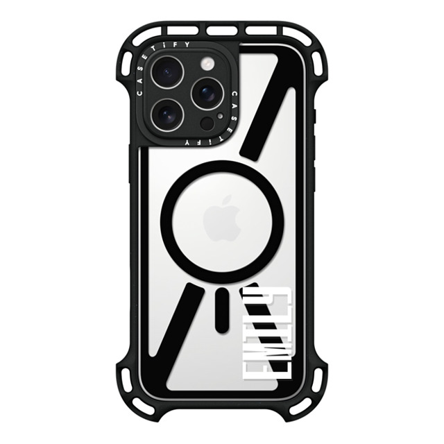 CASETiFY iPhone 16 Pro Max Case Black ウルトラ バウンスケース MagSafe対応 Custom Case - EMILY CASETiFY iPhone 16 Pro Max Case Black ウルトラ バウンスケース MagSafe対応 Custom Case - EMILY