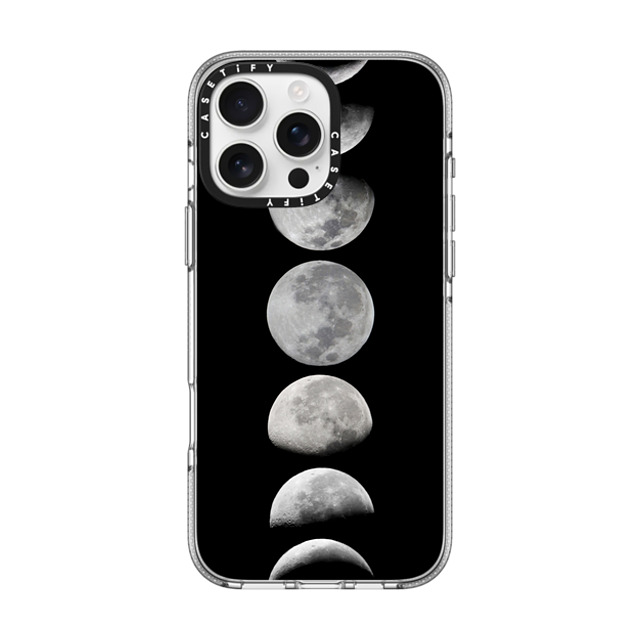 Marta Olga Klara x CASETiFY iPhone 16 Pro Max Case Star,Minimalism クリア クリア ケース MagSafe対応 Moon phases. Black and white case Mother's Day Marta Olga Klara x CASETiFY iPhone 16 Pro Max Case Star,Minimalism クリア クリア ケース MagSafe対応 Moon phases. Black and white case Mother's Day