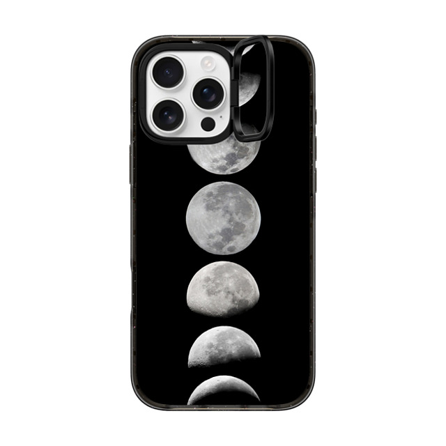 Marta Olga Klara x CASETiFY iPhone 16 Pro Max Case Star,Minimalism Black インパクトリングスタンドケース MagSafe対応 Moon phases. Black and white case Father's Day Marta Olga Klara x CASETiFY iPhone 16 Pro Max Case Star,Minimalism Black インパクトリングスタンドケース MagSafe対応 Moon phases. Black and white case Father's Day
