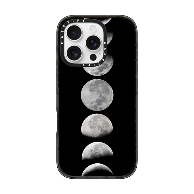 Marta Olga Klara x CASETiFY iPhone 16 Pro ケース Star,Minimalism ブラック インパクトケース MagSafe対応 Moon phases. Black and white case Father's Day Marta Olga Klara x CASETiFY iPhone 16 Pro ケース Star,Minimalism ブラック インパクトケース MagSafe対応 Moon phases. Black and white case Father's Day