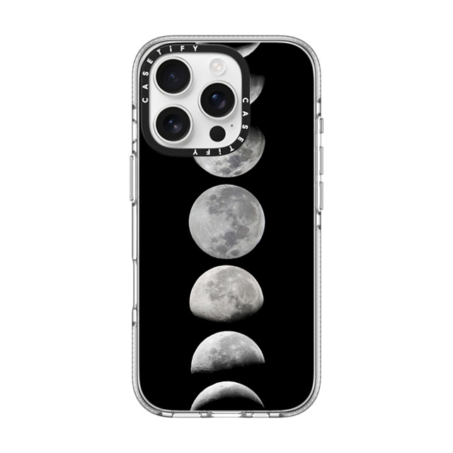 Marta Olga Klara x CASETiFY iPhone 16 Pro ケース Star,Minimalism クリア クリア ケース MagSafe対応 Moon phases. Black and white case Father's Day Marta Olga Klara x CASETiFY iPhone 16 Pro ケース Star,Minimalism クリア クリア ケース MagSafe対応 Moon phases. Black and white case Father's Day