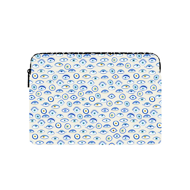 Marta Olga Klara x CASETiFY Laptop Sleeve - Large (16-inch) マルチカラー MacBook スリーブ greek blue all seeing eye Father's Day Marta Olga Klara x CASETiFY Laptop Sleeve - Large (16-inch) マルチカラー MacBook スリーブ greek blue all seeing eye Father's Day