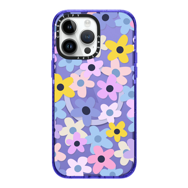 Marta Olga Klara x CASETiFY iPhone 14 Pro Max ケース Floral,Nature Peri Purple インパクトケース MagSafe対応 pastel colourful flowers Father's Day Marta Olga Klara x CASETiFY iPhone 14 Pro Max ケース Floral,Nature Peri Purple インパクトケース MagSafe対応 pastel colourful flowers Father's Day