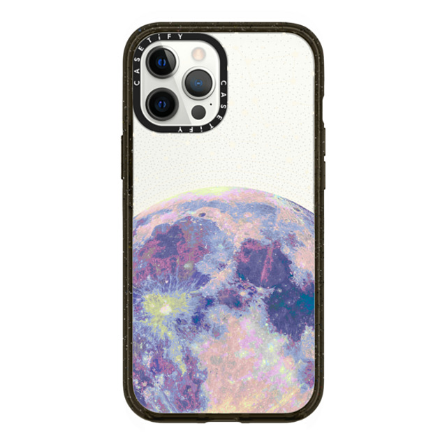 Marta Olga Klara x CASETiFY iPhone 12 Pro Max ケース Star ブラック インパクトケース Blue moon and stars constellations / galaxy pattern clear background Father's Day Marta Olga Klara x CASETiFY iPhone 12 Pro Max ケース Star ブラック インパクトケース Blue moon and stars constellations / galaxy pattern clear background Father's Day