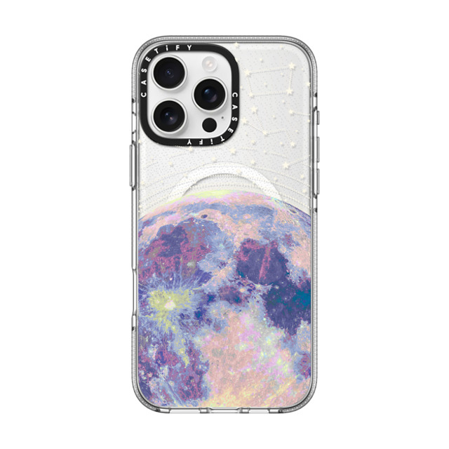 Marta Olga Klara x CASETiFY iPhone 16 Pro Max Case Star Clear Clear Case MagSafe Compatible Blue moon and stars constellations / galaxy pattern clear background Father's Day Marta Olga Klara x CASETiFY iPhone 16 Pro Max Case Star Clear Clear Case MagSafe Compatible Blue moon and stars constellations / galaxy pattern clear background Father's Day