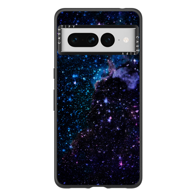 Marta Olga Klara x CASETiFY Pixel 7 Pro ケース Star,Space マットブラック インパクトケース Space / Night sky