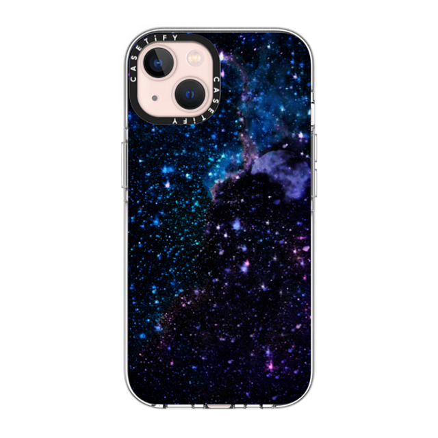 Marta Olga Klara x CASETiFY iPhone 13 ケース クリア クリア ケース MagSafe対応 Space / Night sky