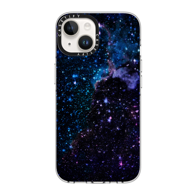 Marta Olga Klara x CASETiFY iPhone 14 ケース クリア クリア ケース MagSafe対応 Space / Night sky