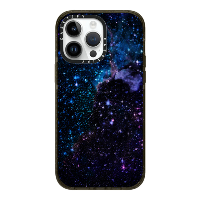 Marta Olga Klara x CASETiFY iPhone 14 Pro Max ケース ブラック インパクトケース MagSafe対応 Space / Night sky