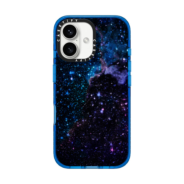 Marta Olga Klara x CASETiFY iPhone 16 ケース スカイブルー インパクトケース Space / Night sky