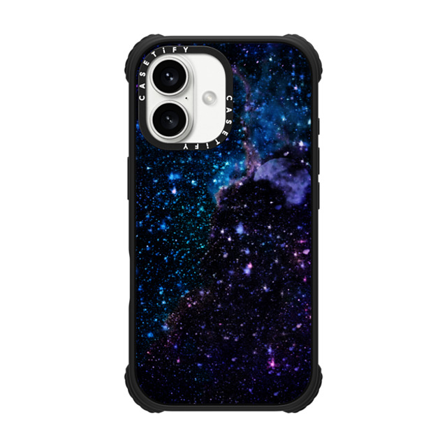 Marta Olga Klara x CASETiFY iPhone 16 Case Matte Black ウルトラ インパクトケース MagSafe 対応 Space / Night sky Marta Olga Klara x CASETiFY iPhone 16 Case Matte Black ウルトラ インパクトケース MagSafe 対応 Space / Night sky