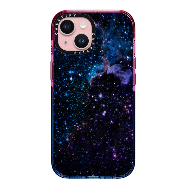 Marta Olga Klara x CASETiFY iPhone 15 ケース Cotton Candy インパクトケース Space / Night sky