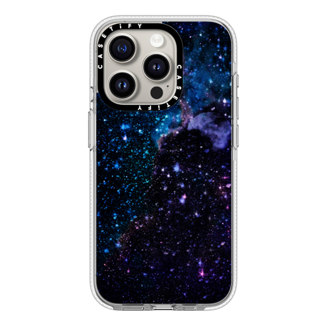 Marta Olga Klara x CASETiFY iPhone 15 Pro ケース クリア クリア ケース MagSafe対応 Space / Night sky