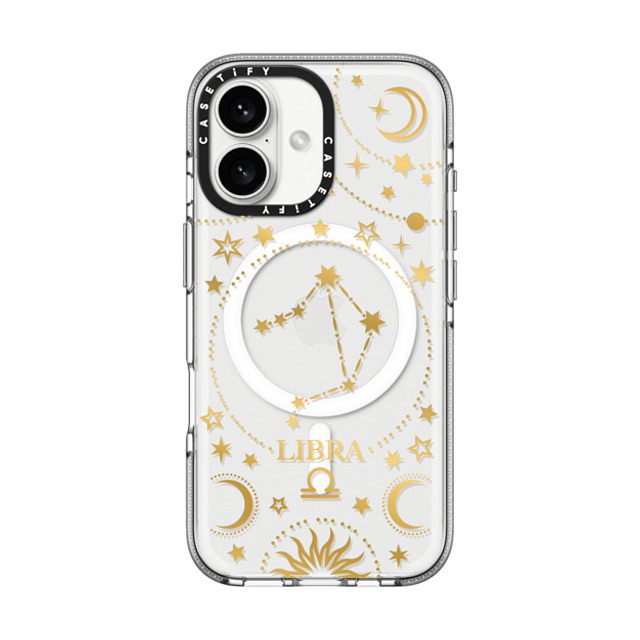 Marta Olga Klara x CASETiFY iPhone 16 ケース Star,Zodiac クリア クリア ケース MagSafe対応 zodiac star sign: libra Father's Day Marta Olga Klara x CASETiFY iPhone 16 ケース Star,Zodiac クリア クリア ケース MagSafe対応 zodiac star sign: libra Father's Day