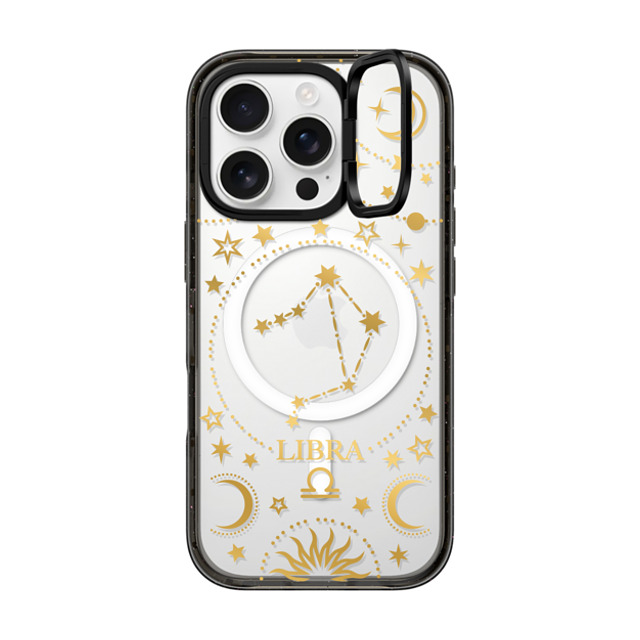 Marta Olga Klara x CASETiFY iPhone 16 Pro Case Star,Zodiac Black インパクトリングスタンドケース MagSafe対応 zodiac star sign: libra Father's Day Marta Olga Klara x CASETiFY iPhone 16 Pro Case Star,Zodiac Black インパクトリングスタンドケース MagSafe対応 zodiac star sign: libra Father's Day