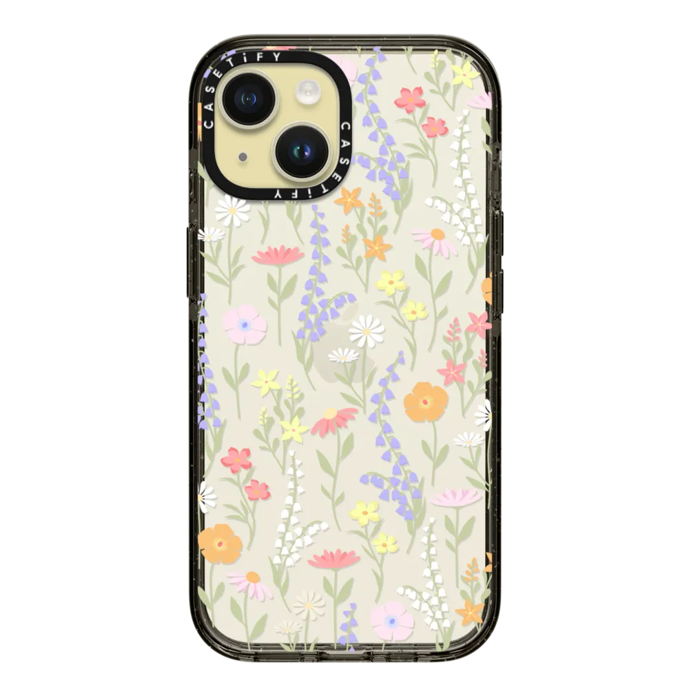 Impact iPhone 15 Case - cute little floral / pastel flowers pattern