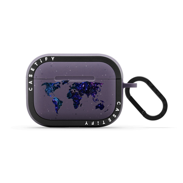 Marta Olga Klara x CASETiFY AirPods Pro Travel Matte Deep Purple バウンス ケース map of the world Mother's Day Marta Olga Klara x CASETiFY AirPods Pro Travel Matte Deep Purple バウンス ケース map of the world Mother's Day