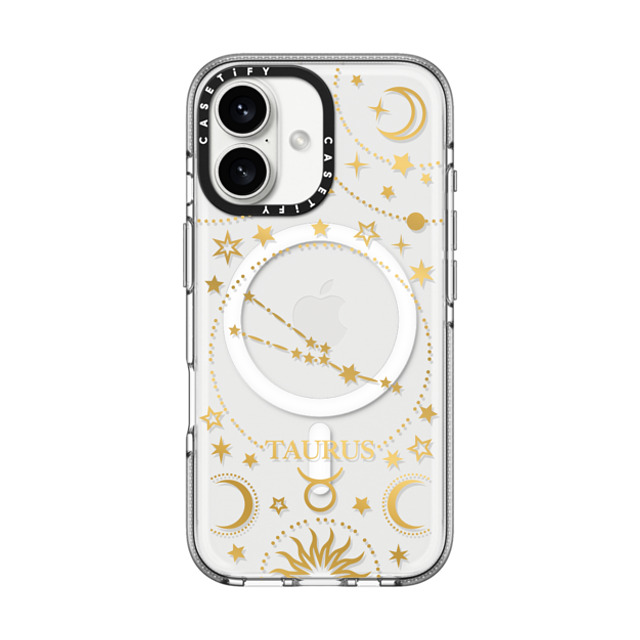 Marta Olga Klara x CASETiFY iPhone 16 Case Star,Zodiac クリア クリア ケース MagSafe対応 zodiac star sign taurus Back to School Marta Olga Klara x CASETiFY iPhone 16 Case Star,Zodiac クリア クリア ケース MagSafe対応 zodiac star sign taurus Back to School