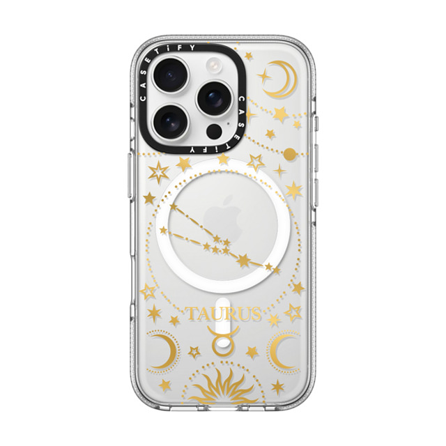 Marta Olga Klara x CASETiFY iPhone 16 Pro Case Star,Zodiac クリア クリア ケース MagSafe対応 zodiac star sign taurus Back to School Marta Olga Klara x CASETiFY iPhone 16 Pro Case Star,Zodiac クリア クリア ケース MagSafe対応 zodiac star sign taurus Back to School