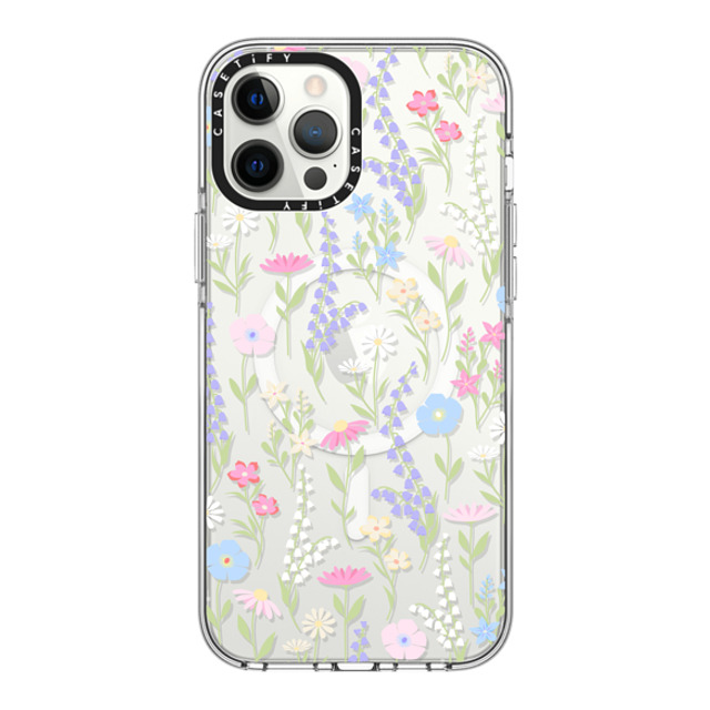 Marta Olga Klara x CASETiFY iPhone 12 Pro Max Case Floral,Pattern Clear Clear Case MagSafe Compatible pink pastel cute floral Father's Day Marta Olga Klara x CASETiFY iPhone 12 Pro Max Case Floral,Pattern Clear Clear Case MagSafe Compatible pink pastel cute floral Father's Day