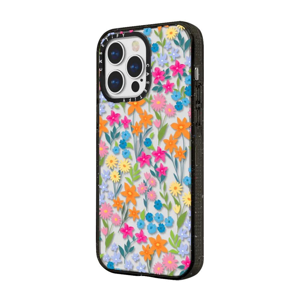 Impact iPhone 12 Pro Max Case - bright spring flowers - daisy floral pattern