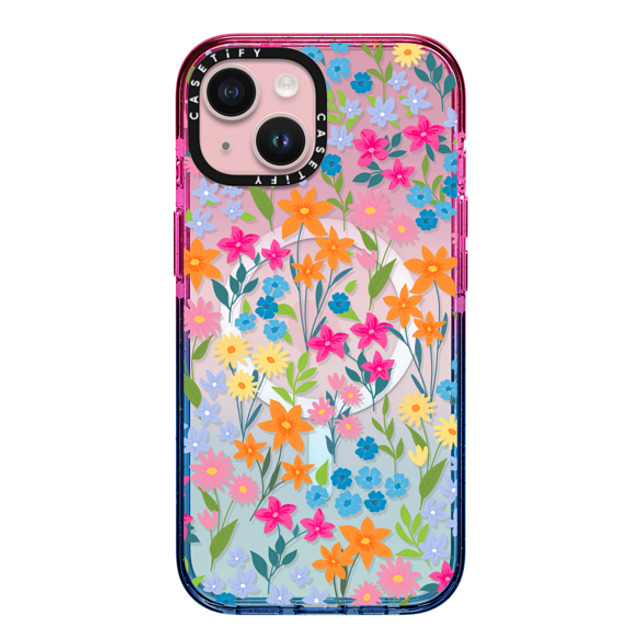 Marta Olga Klara x CASETiFY iPhone 15 Case Floral,Geometric Cotton Candy Impact Case MagSafe Compatible bright spring flowers - daisy floral pattern Back to School Marta Olga Klara x CASETiFY iPhone 15 Case Floral,Geometric Cotton Candy Impact Case MagSafe Compatible bright spring flowers - daisy floral pattern Back to School