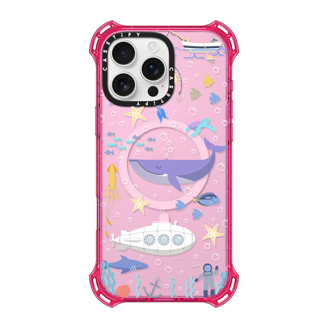 Marta Olga Klara x CASETiFY iPhone 16 Pro Max Case プリムローズ ピンク バウンスケース Under the sea, mermaid, whale and delphine underwater adventures. Marta Olga Klara x CASETiFY iPhone 16 Pro Max Case プリムローズ ピンク バウンスケース Under the sea, mermaid, whale and delphine underwater adventures.