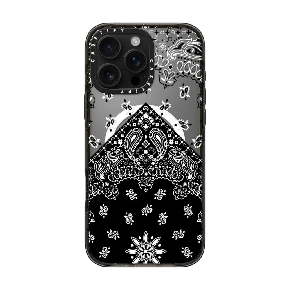 Impact iPhone 16 Pro Max Case MagSafe Compatible - Black bandana