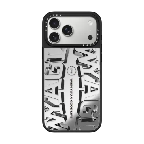 iPhone 17 Pro Max - WYAGL Metallic Logo Case