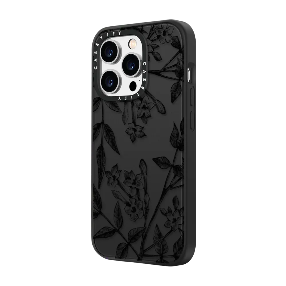 Impact iPhone 14 Pro Case MagSafe Compatible - Botanical Jasmine