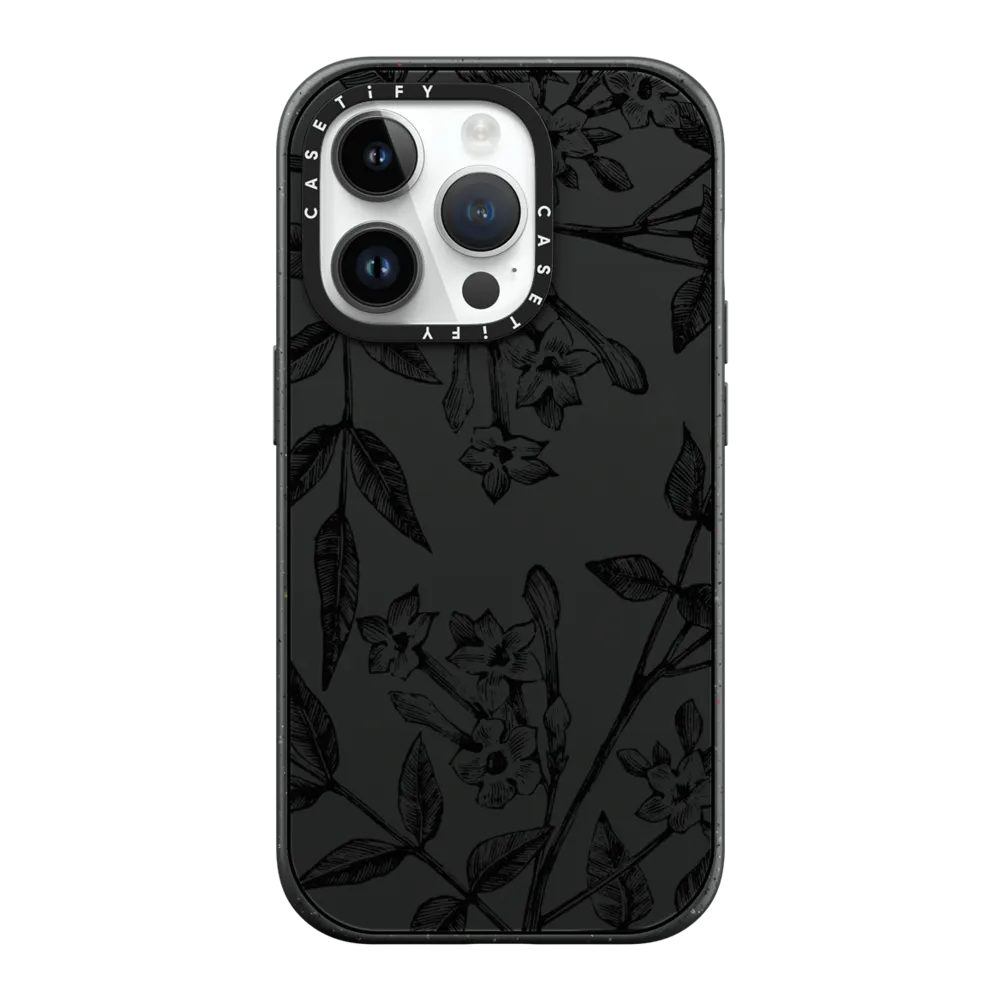 Impact iPhone 14 Pro Case MagSafe Compatible - Botanical Jasmine