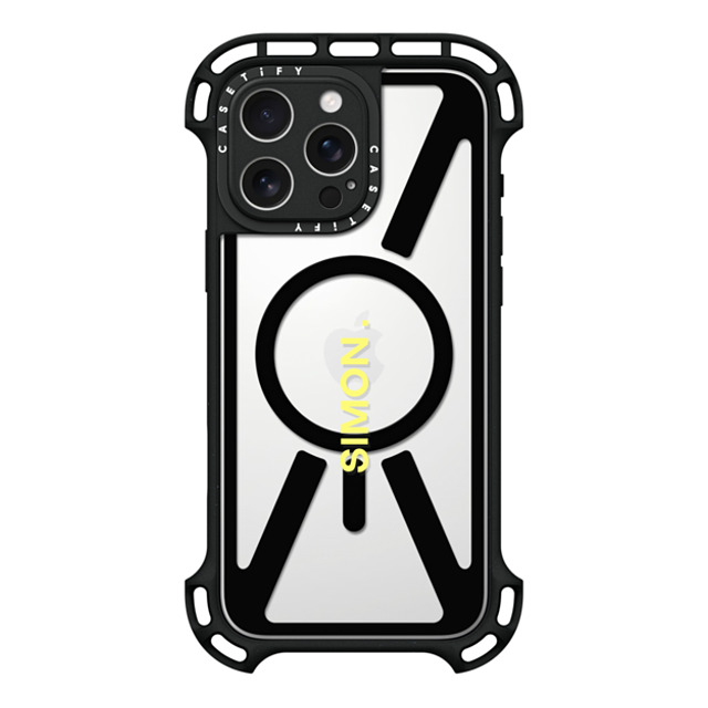 CASETiFY iPhone 16 Pro Max Case Black ウルトラ バウンスケース MagSafe対応 Custom Case - simon. CASETiFY iPhone 16 Pro Max Case Black ウルトラ バウンスケース MagSafe対応 Custom Case - simon.