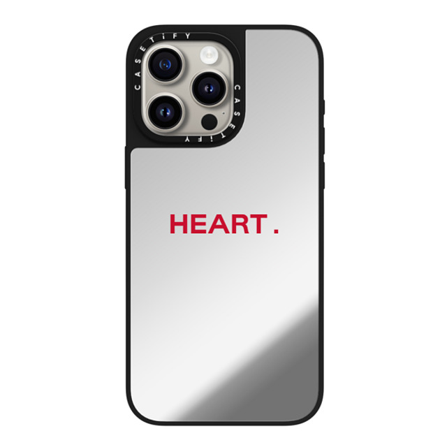 CASETiFY iPhone 15 Pro Max Case Silver on Black ミラーケース MagSafe対応 Custom Case - heart. CASETiFY iPhone 15 Pro Max Case Silver on Black ミラーケース MagSafe対応 Custom Case - heart.