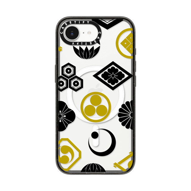 CASETiFY iPhone 16e ケース ブラック インパクトケース MagSafe対応 Crested Symbols mika shimizu Back to School CASETiFY iPhone 16e ケース ブラック インパクトケース MagSafe対応 Crested Symbols mika shimizu Back to School