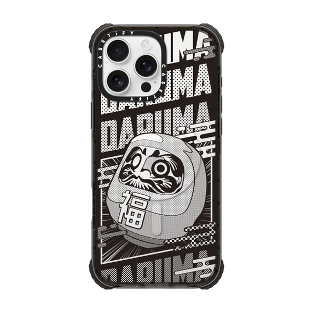 CASETiFY iPhone 16 Pro Max Case Black ウルトラ インパクトケース MagSafe 対応 Daruma Comic mika shimizu CASETiFY iPhone 16 Pro Max Case Black ウルトラ インパクトケース MagSafe 対応 Daruma Comic mika shimizu