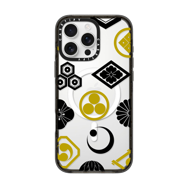 CASETiFY iPhone 16 Pro Max ケース ブラック インパクトケース MagSafe対応 Crested Symbols mika shimizu Father's Day CASETiFY iPhone 16 Pro Max ケース ブラック インパクトケース MagSafe対応 Crested Symbols mika shimizu Father's Day