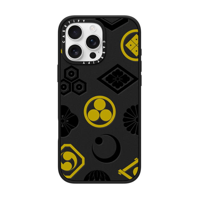 CASETiFY iPhone 16 Pro Max Case マットブラック インパクトケース MagSafe対応 Crested Symbols mika shimizu Mother's Day CASETiFY iPhone 16 Pro Max Case マットブラック インパクトケース MagSafe対応 Crested Symbols mika shimizu Mother's Day