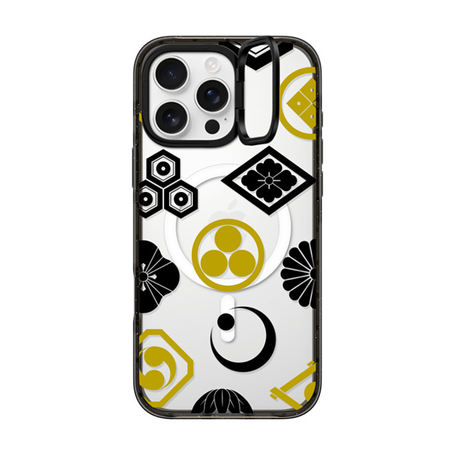 CASETiFY iPhone 16 Pro Max ケース ブラック インパクトリングスタンドケース MagSafe対応 Crested Symbols mika shimizu Father's Day CASETiFY iPhone 16 Pro Max ケース ブラック インパクトリングスタンドケース MagSafe対応 Crested Symbols mika shimizu Father's Day