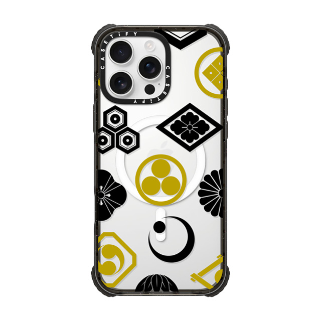CASETiFY iPhone 16 Pro Max ケース ブラック ウルトラ インパクトケース MagSafe 対応 Crested Symbols mika shimizu Father's Day CASETiFY iPhone 16 Pro Max ケース ブラック ウルトラ インパクトケース MagSafe 対応 Crested Symbols mika shimizu Father's Day