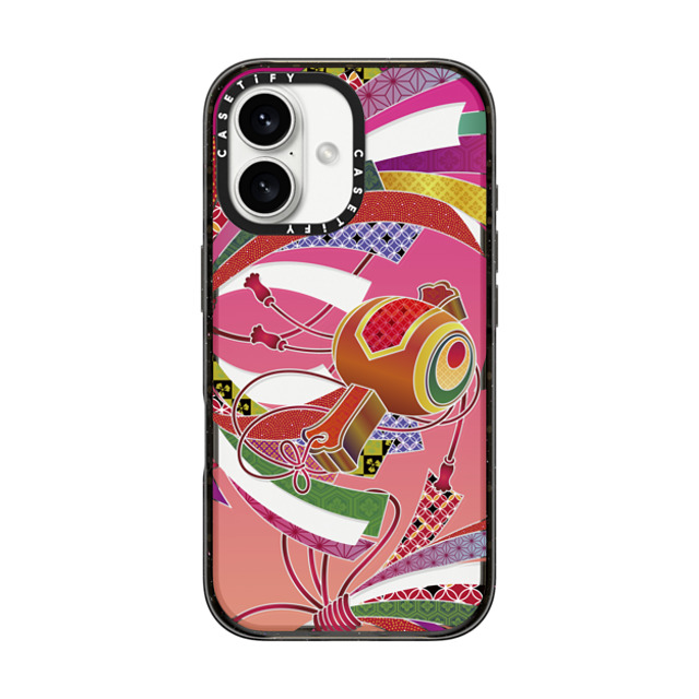 CASETiFY iPhone 16 Case Black インパクトケース Gavel mika shimizu Mother's Day CASETiFY iPhone 16 Case Black インパクトケース Gavel mika shimizu Mother's Day