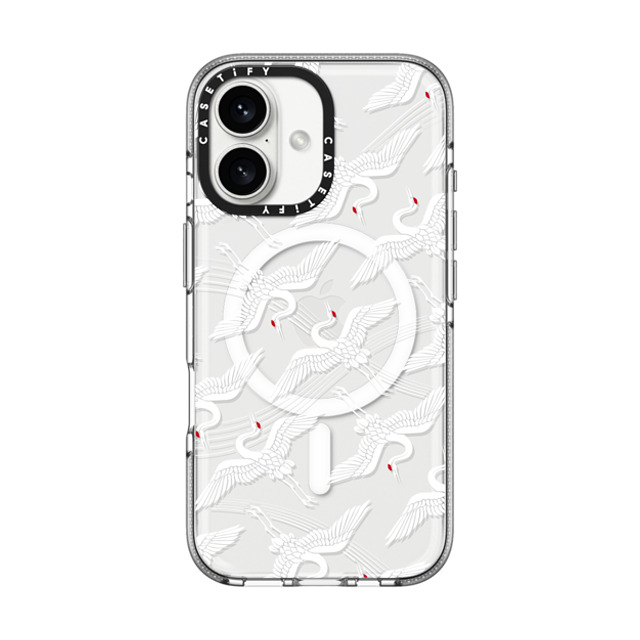 CASETiFY iPhone 16 ケース クリア クリア ケース MagSafe対応 Flying Crane mika shimizu Father's Day CASETiFY iPhone 16 ケース クリア クリア ケース MagSafe対応 Flying Crane mika shimizu Father's Day