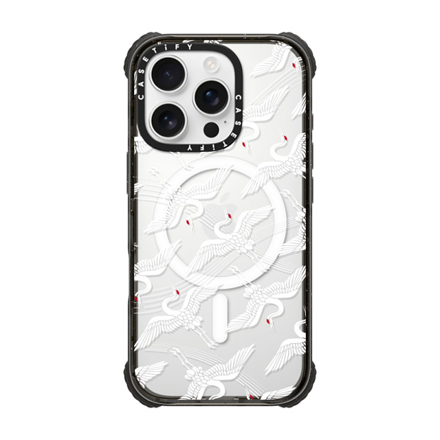 CASETiFY iPhone 16 Pro Case Black ウルトラ インパクトケース MagSafe 対応 Flying Crane mika shimizu Father's Day CASETiFY iPhone 16 Pro Case Black ウルトラ インパクトケース MagSafe 対応 Flying Crane mika shimizu Father's Day