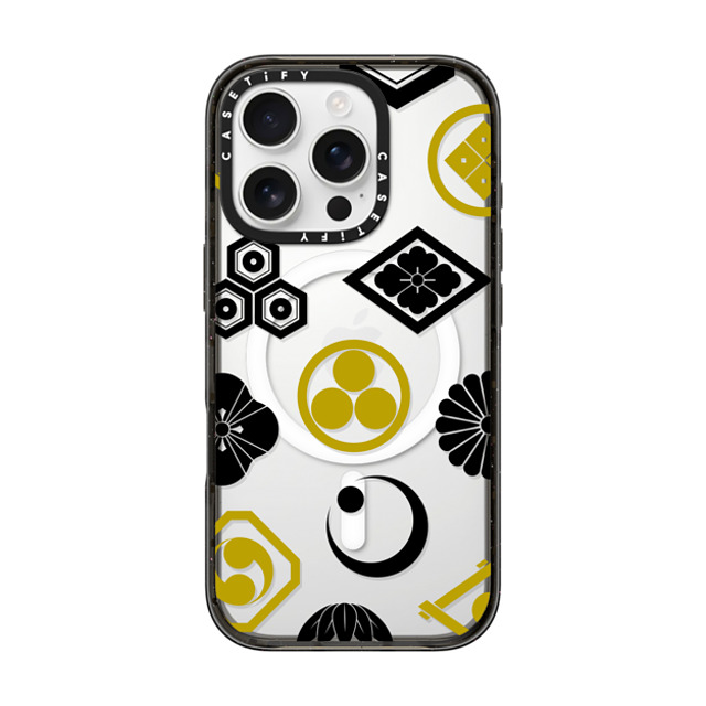CASETiFY iPhone 16 Pro ケース ブラック インパクトケース MagSafe対応 Crested Symbols mika shimizu Mother's Day CASETiFY iPhone 16 Pro ケース ブラック インパクトケース MagSafe対応 Crested Symbols mika shimizu Mother's Day