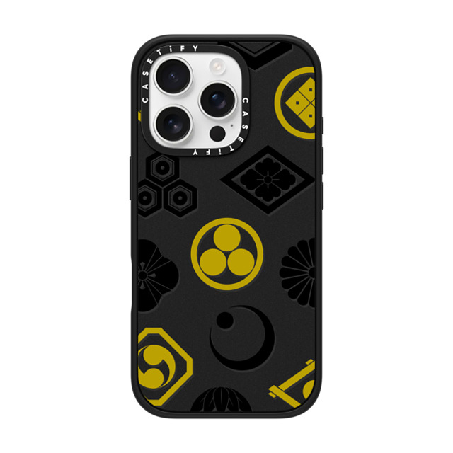CASETiFY iPhone 16 Pro ケース マットブラック インパクトケース MagSafe対応 Crested Symbols mika shimizu Father's Day CASETiFY iPhone 16 Pro ケース マットブラック インパクトケース MagSafe対応 Crested Symbols mika shimizu Father's Day