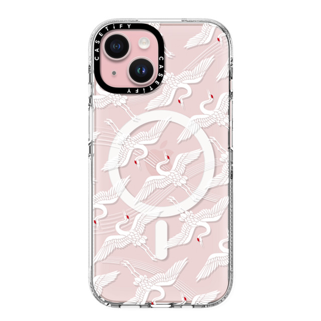 CASETiFY iPhone 15 ケース クリア クリア ケース MagSafe対応 Flying Crane mika shimizu Father's Day CASETiFY iPhone 15 ケース クリア クリア ケース MagSafe対応 Flying Crane mika shimizu Father's Day