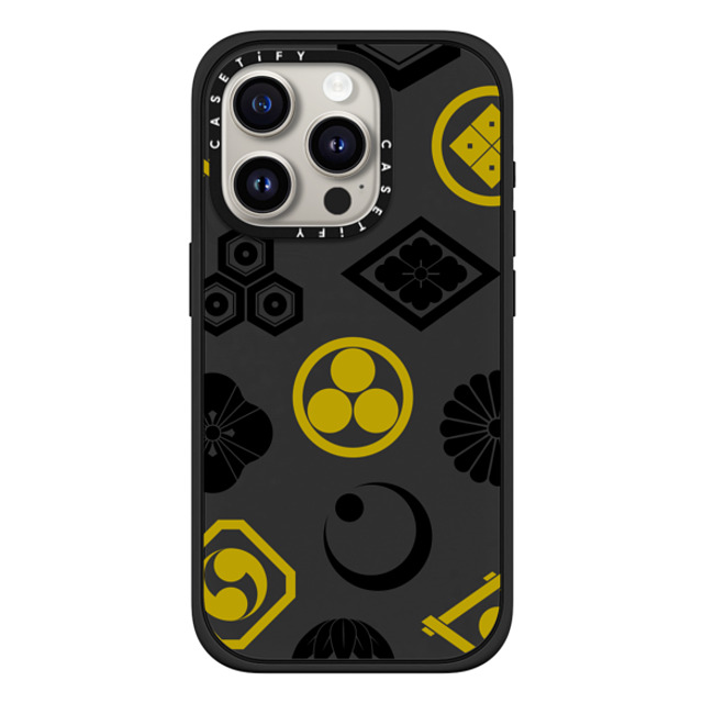 CASETiFY iPhone 15 Pro Case マットブラック Impact Case MagSafe Compatible Crested Symbols mika shimizu Mother's Day CASETiFY iPhone 15 Pro Case マットブラック Impact Case MagSafe Compatible Crested Symbols mika shimizu Mother's Day